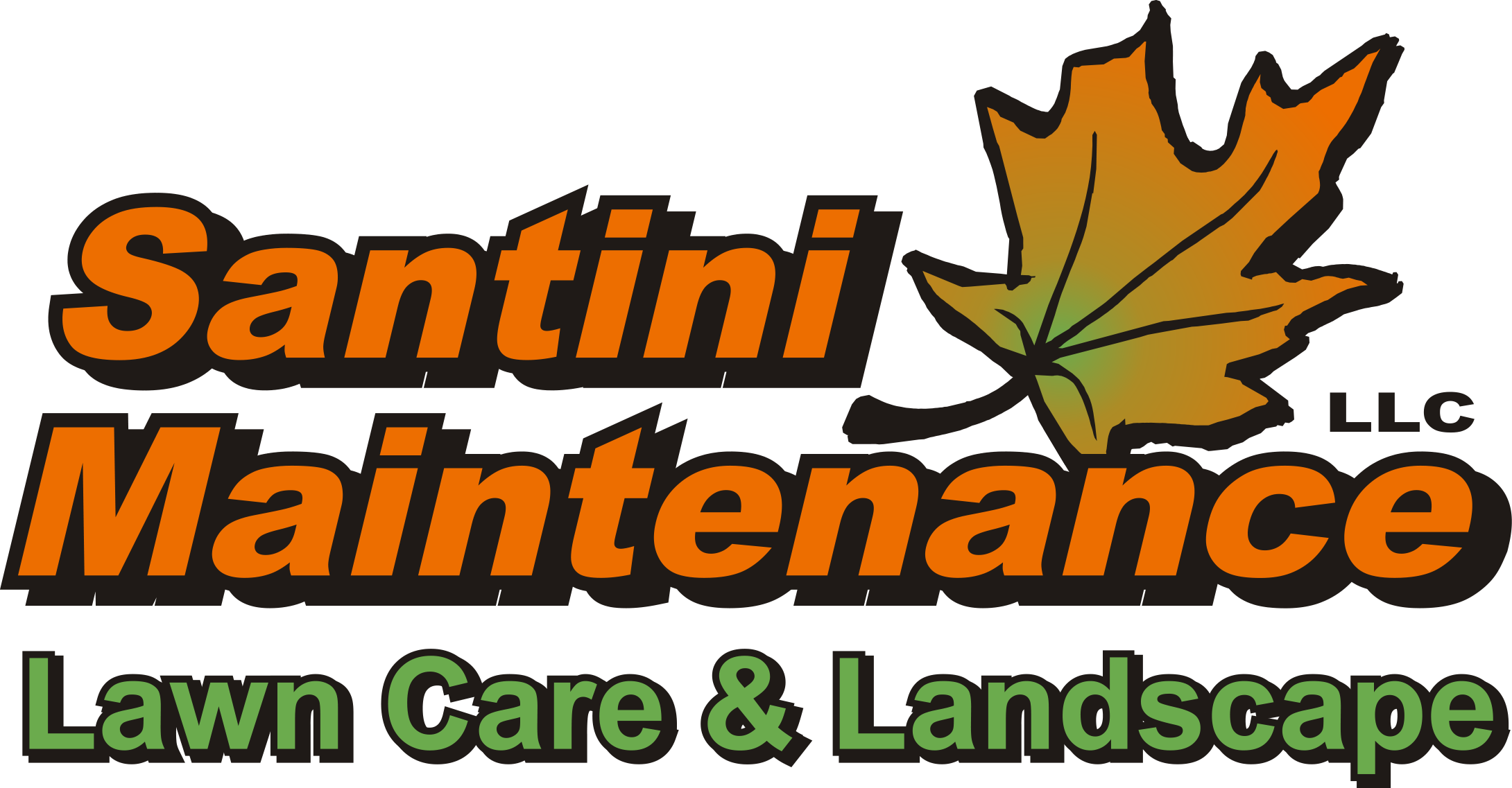 Santini Lawn and Landscape Maintenance Logo